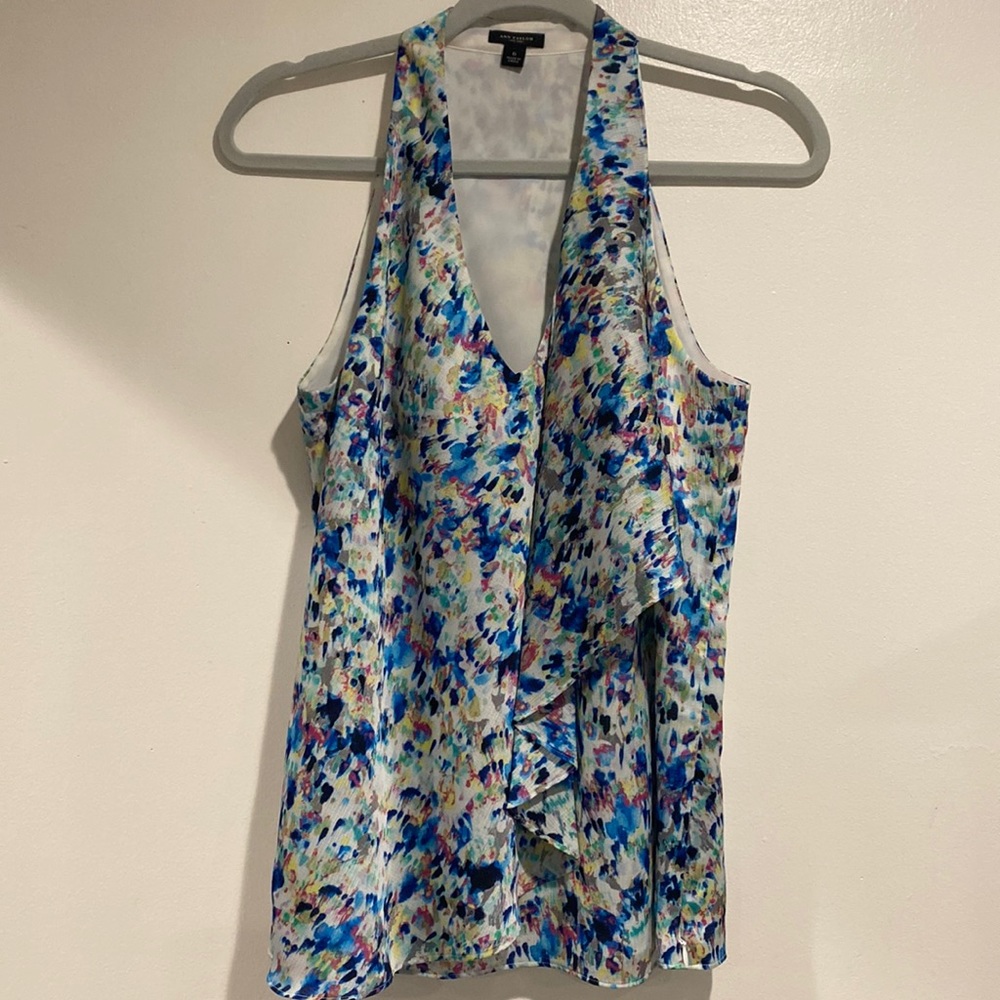 Ann Taylor multicolor blouse